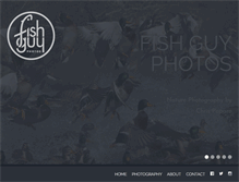 Tablet Screenshot of fishguyphotos.com